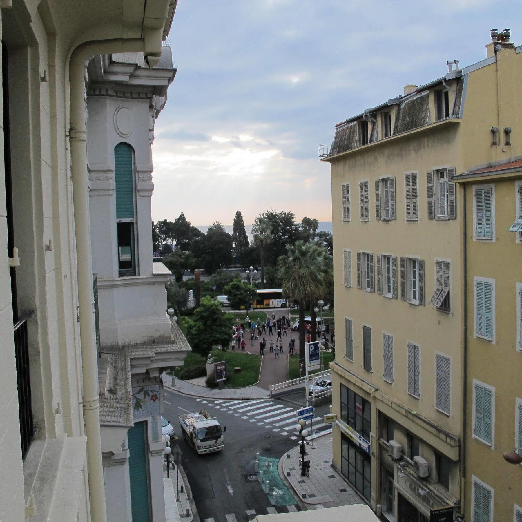 Hotel Le Meurice Niza Exterior foto
